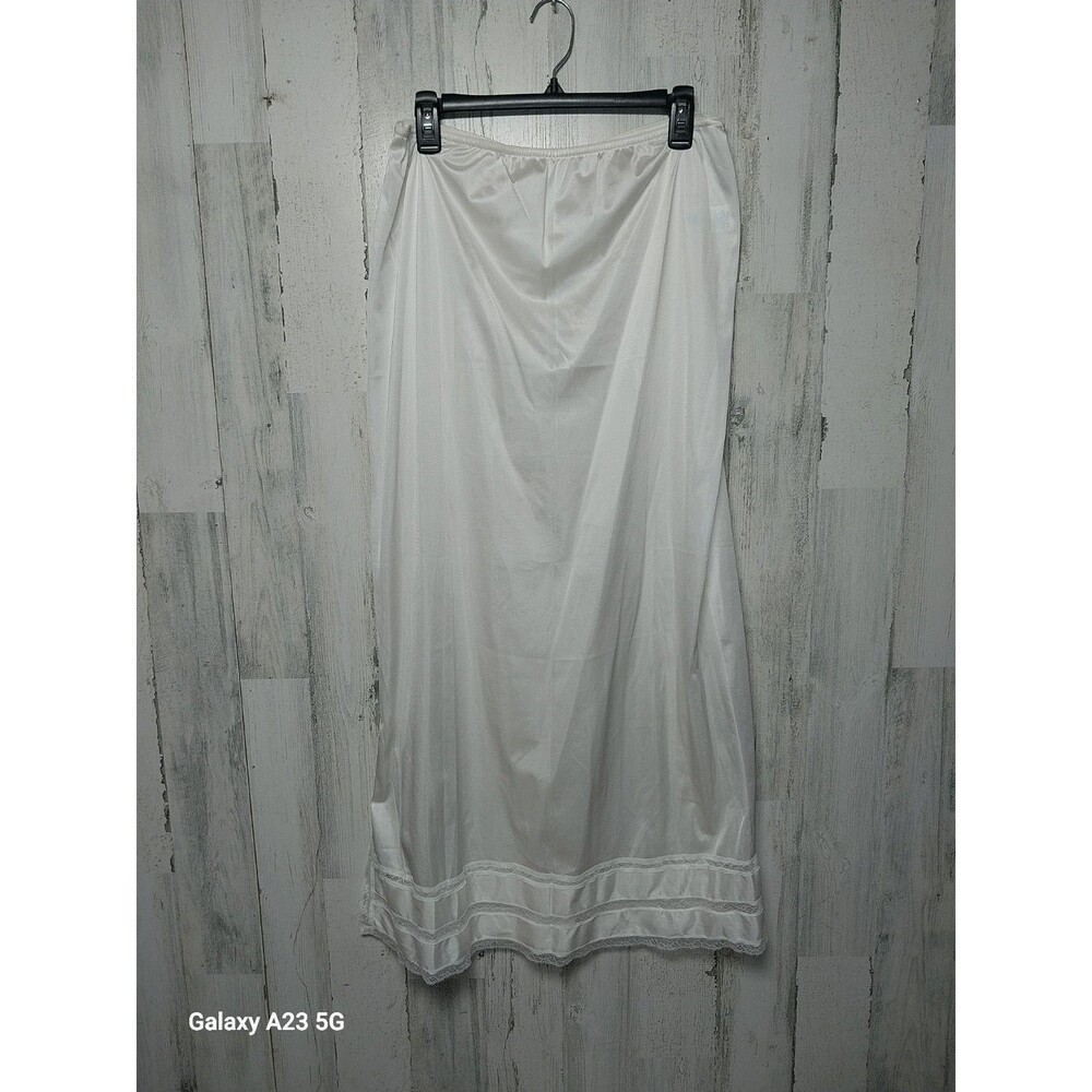 Vintage JC Penney Long Half Slip XL Union Made In USA